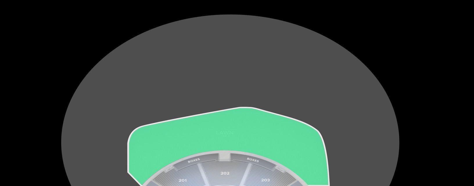 Seat view from Lawn