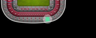 Seat view from Section