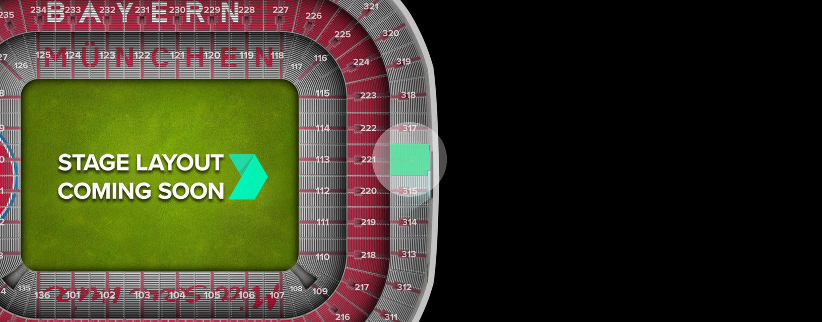 Seat view from Section