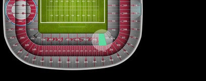 Seat view from Section