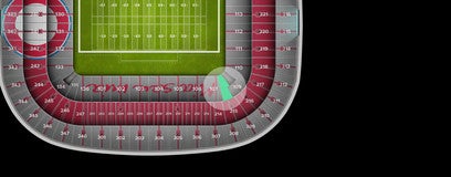 Seat view from Section