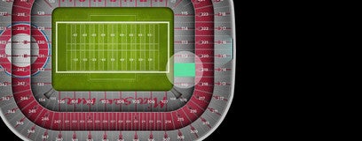 Seat view from Section