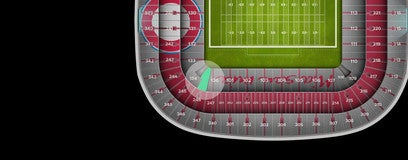 Seat view from Section