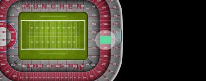 Seat view from Section