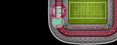 Seat view from Section