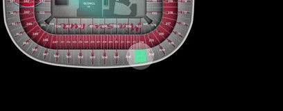 Seat view from Upper