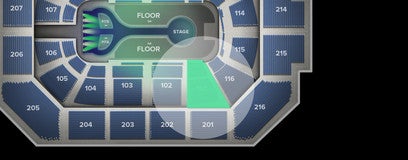 Seat view from Lower