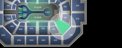 Seat view from Lower