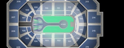 Seat view from Floor GA