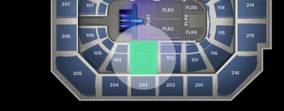 Seat view from Lower