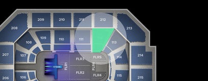 Seat view from Lower