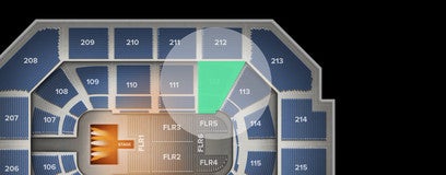 Seat view from Lower