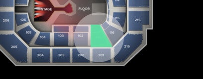 Seat view from Lower Corner