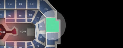Seat view from Upper Baseline