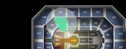 Seat view from Lower