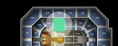 Seat view from Lower