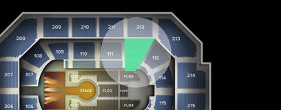 Seat view from Lower