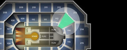 Seat view from Lower