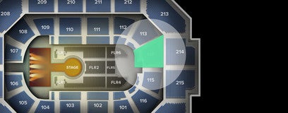 Seat view from Lower