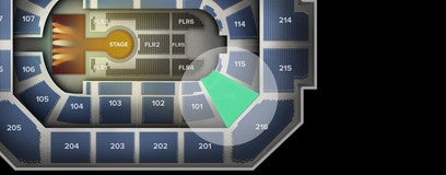 Seat view from Lower