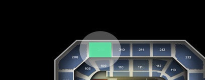 Seat view from Upper