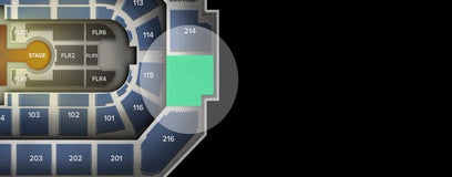 Seat view from Upper