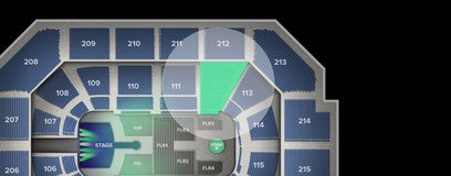 Seat view from Lower