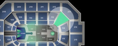 Seat view from Lower