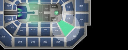Seat view from Lower