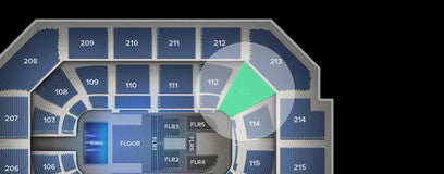 Seat view from Lower