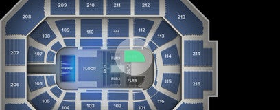 Seat view from Floor