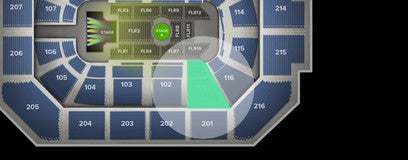 Seat view from Lower