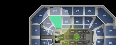 Seat view from Lower