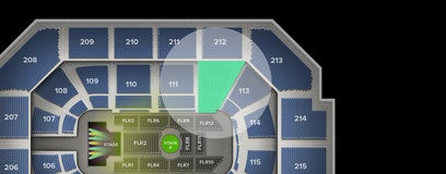 Seat view from Lower