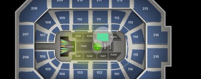 Seat view from Floor