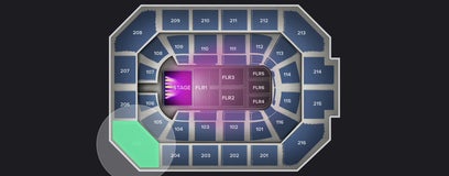 Seat view from Upper