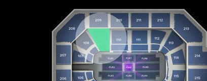 Seat view from Lower