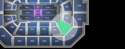 Seat view from Lower