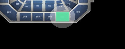 Seat view from Upper