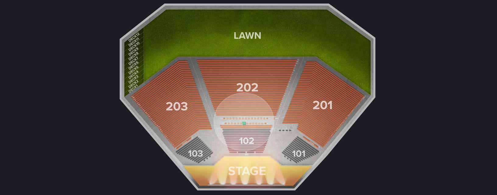 Seat view from Box