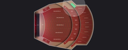 Seat view from Balcony A