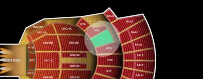 Seat view from Grand Tier