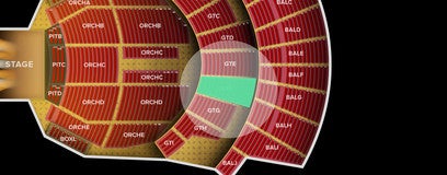 Seat view from Grand Tier