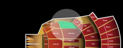 Seat view from Orchestra