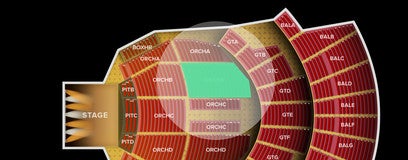 Seat view from Orchestra