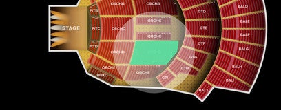 Seat view from Orchestra