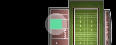 Seat view from Section