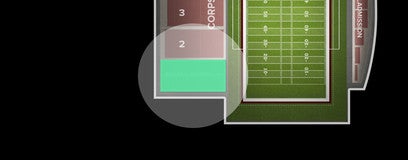 Seat view from General Admission