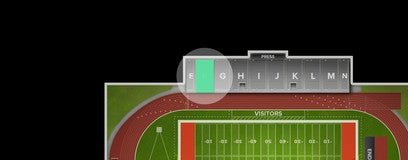 Seat view from Sideline