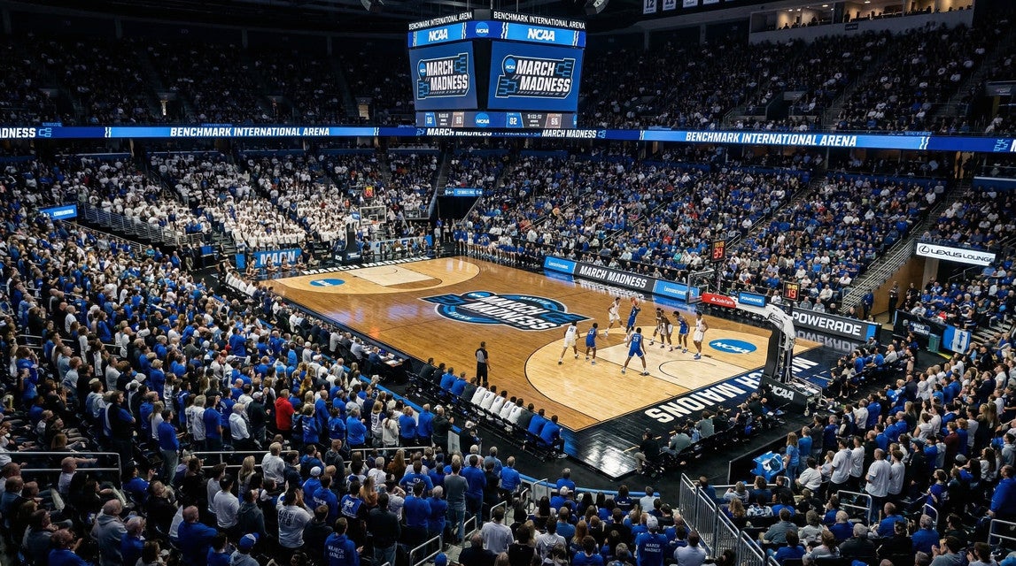 Seat view from Club Baseline